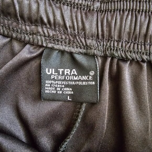 Ultra Performance Athletic Drawstring 10" Shorts L Black - Picture 6 of 8